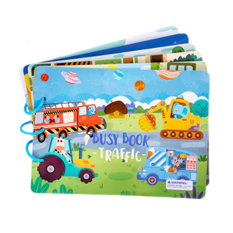 BusyBook - Montessori Durable Story Book