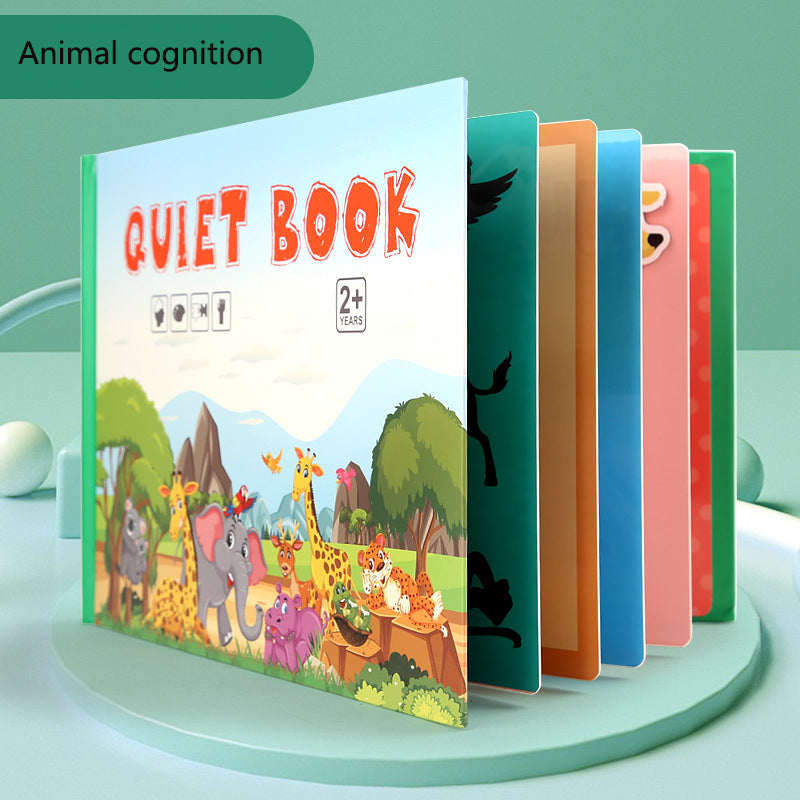 QuietBook - Montessori Durable Story Book